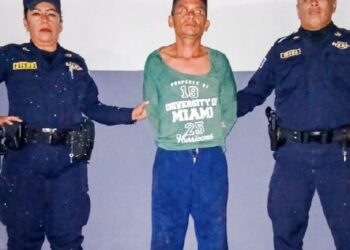 PNC capturó a hombre que golpeó a su mujer embarazada en Santa Ana