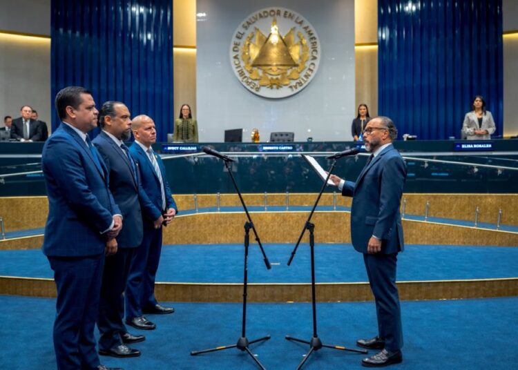Walter Sosa asume la presidencia de la Corte de Cuentas para el período 2026-2029