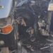 Microbús y volqueta involucrados en siniestro vial en San Salvador 