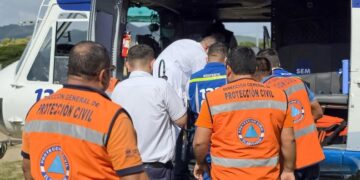 Trasladan vía aérea a menor lesionado tras accidente en Chalatenango