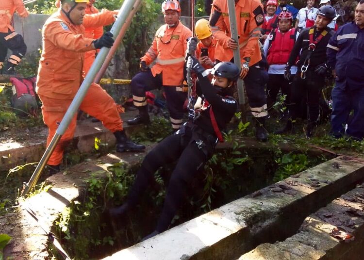 Encuentran dentro de un pozo a joven reportado como desaparecido en Santa Ana Centro