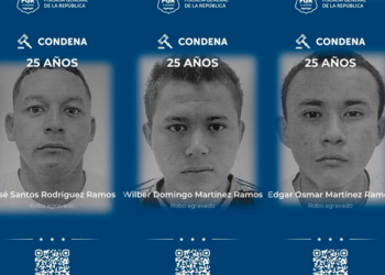Hasta 25 años de prisión para pandilleros de la MS por robo a mano armada en San Miguel