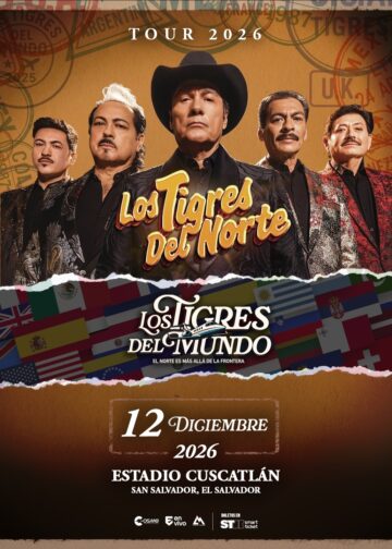 ¡Es oficial! los Tigres del Norte llegan a El Salvador
