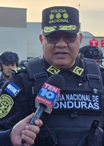 Jefe policial de Honduras afirma que su Policía es la mejor de Centroamérica y hasta de Latinoamérica