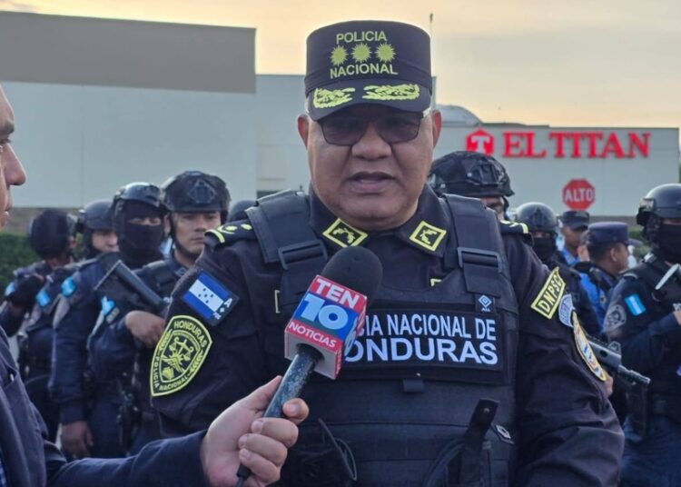 Jefe policial de Honduras afirma que su Policía es la mejor de Centroamérica y hasta de Latinoamérica