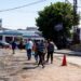Se mantiene habilitado el paso vehicular y peatonal hacia el mercado central
