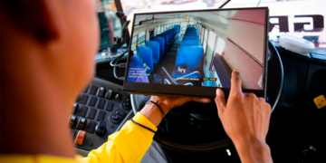 Inicia instalación de cámaras de video vigilancia en buses de la ruta 40