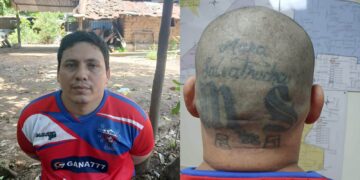 Capturan a pandillero que se dejaba crecer el cabello para ocultar sus tatuajes