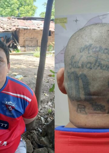 Capturan a pandillero que se dejaba crecer el cabello para ocultar sus tatuajes