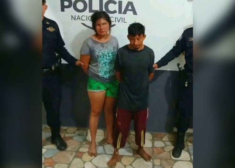 Capturan una pareja por dejar solos a sus hijos, entre ellos una bebé de 6 meses, mientras estaban ebrios