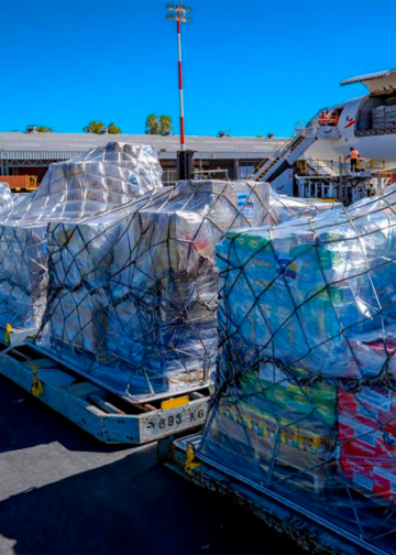 Avanzan preparativos del segundo avión con ayuda humanitaria para Colombia
