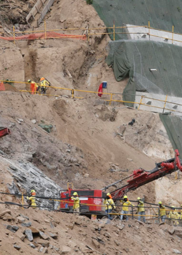 Anuncian cierre total de Los Chorros por voladuras en talud este fin de semana