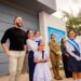 Familia presidencial visita centro escolar renovado tras promesa cumplida en Los Toles