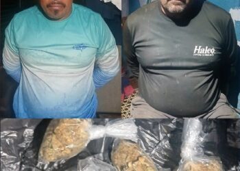 Dos capturados con marihuana y dinero durante registros policiales en Citalá
