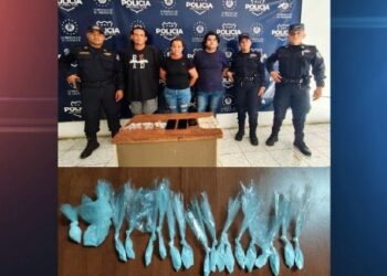 Capturan a tres narcotraficantes que delinquían en San Miguel