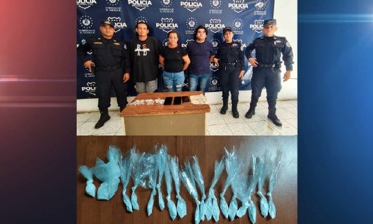Capturan a tres narcotraficantes que delinquían en San Miguel