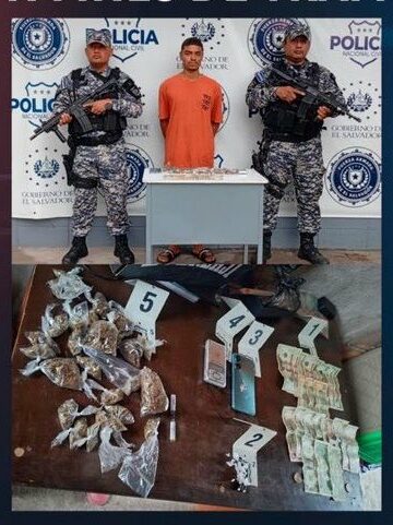 Capturan a joven de 16 años con droga lista para vender
