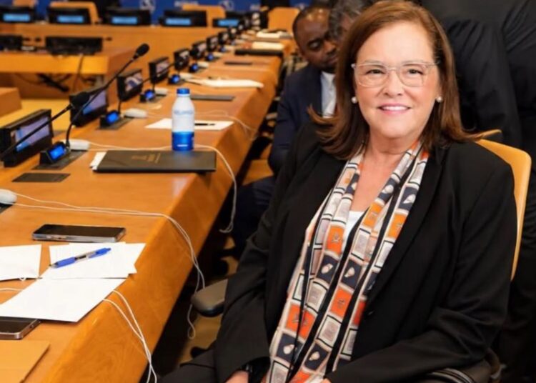 Alexandra Hill destaca cooperación regional de El Salvador en reunión del Escudo de las Américas