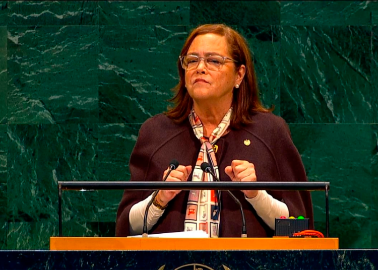 Alexandra Hill llama ante la ONU a recuperar la confianza en el multilateralismo
