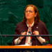 Alexandra Hill llama ante la ONU a recuperar la confianza en el multilateralismo