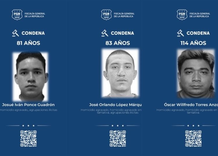 Hasta 114 años de prisión para pandilleros de la 18 por diversos delitos