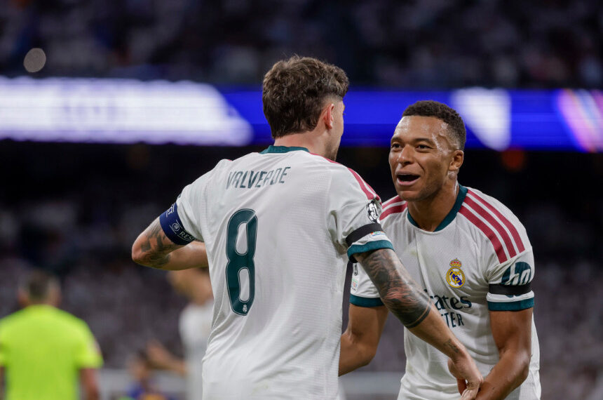 Mbappé y Valverde lideran el triunfo del Real Madrid ante el Inter