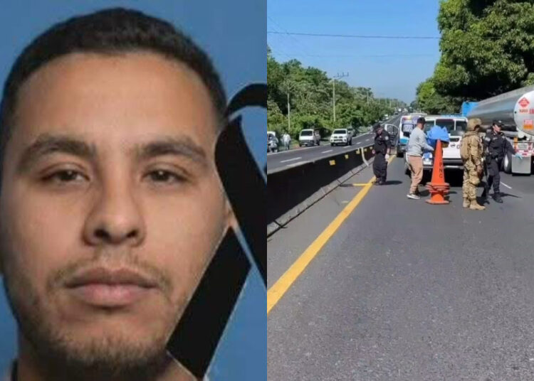 Motociclista muere tras ser impactado por un camión cisterna en Izalco