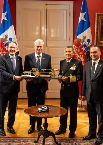 Autoridades de El Salvador y Chile fortalecen cooperación en materia de seguridad