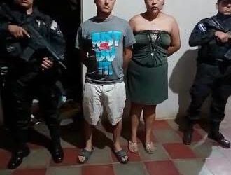 Capturan a dos personas por tráfico ilícito de drogas en Ahuachapán