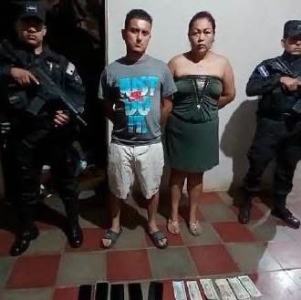 Capturan a dos personas por tráfico ilícito de drogas en Ahuachapán
