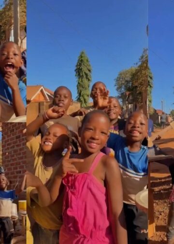 Niños de Uganda bailan al ritmo de “Sombrero Azul” y ponen en alto la música salvadoreña