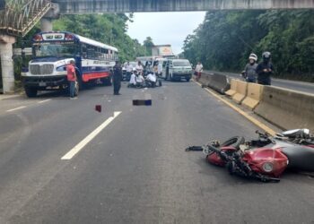 Motociclista y su acompañante mueren en un accidente de tránsito en El Congo 