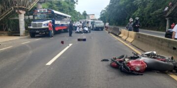 Motociclista y su acompañante mueren en un accidente de tránsito en El Congo 