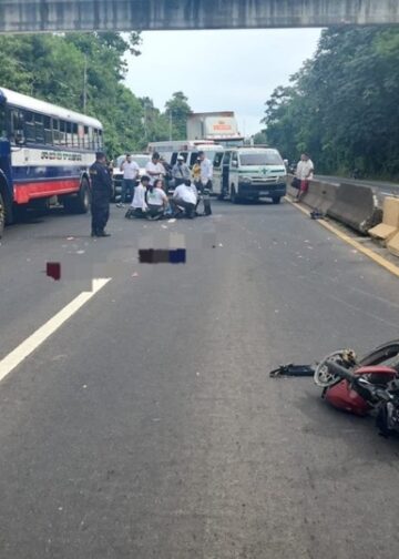 Motociclista y su acompañante mueren en un accidente de tránsito en El Congo 