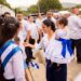Primera dama Gabriela de Bukele destaca del nuevo Centro Escolar Cantón Los Toles