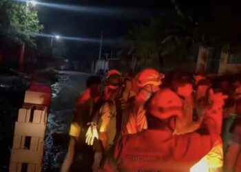 Reportan persona desaparecida tras se arrastrada por una corriente en Santo Domingo Guzmán