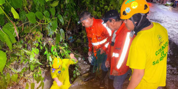 Inundaciones afectaron varias zonas de Lourdes
