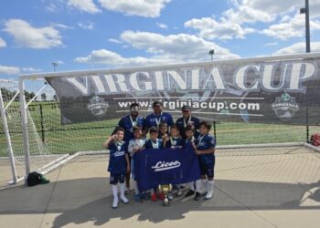 Liceo Salvadoreño se agencia la Virginia Cup Sub-9, en EEUU