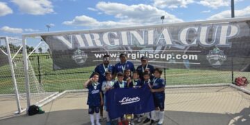 Liceo Salvadoreño se agencia la Virginia Cup Sub-9, en EEUU
