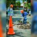 ANDA atiende fuga de agua en colonia Buenos Aires