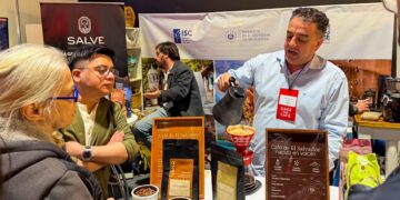 El Salvador presenta su café prémium en feria especializada de Buenos Aires, Argentina