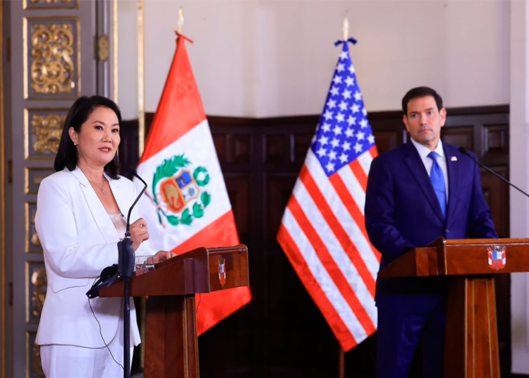 Keiko Fujimori confirma que Perú se suma al Escudo de las Américas