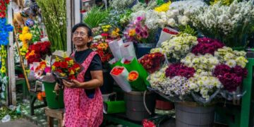 Comerciantes de San Salvador listos para atender clientes el Día de los Difuntos
