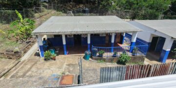 Inicia remodelación de tercera escuela en caserío Canoas de Teotepeque, La Libertad Costa
