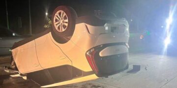 Tres personas resultan lesionadas en accidentes registrados entre la noche del miércoles y este jueves