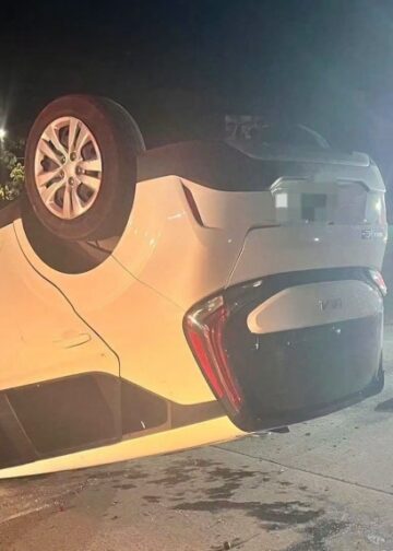 Tres personas resultan lesionadas en accidentes registrados entre la noche del miércoles y este jueves