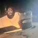 Tres personas resultan lesionadas en accidentes registrados entre la noche del miércoles y este jueves