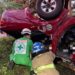 Vuelco de pick up deja una persona fallecida y dos lesionadas en Santo Tomás