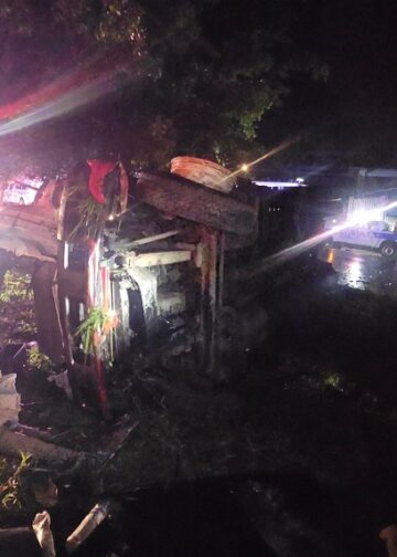 Cuatro accidentes de tránsito dejan cinco personas lesionadas durante la madrugada