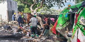 Eliminan botadero de basura en zona de San Salvador